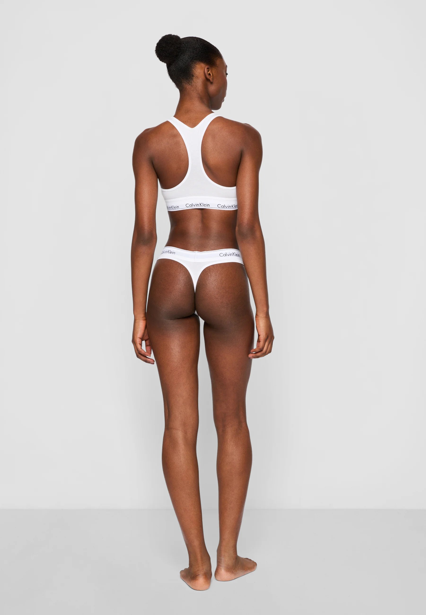 Perizoma - Icon Cotton Modal Thong Cod. 0000F3786E100 Bianco