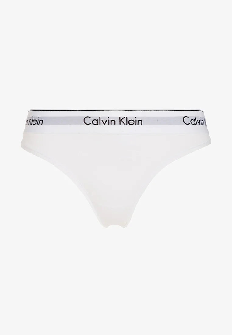 Perizoma - Icon Cotton Modal Thong Cod. 0000F3786E100 Bianco