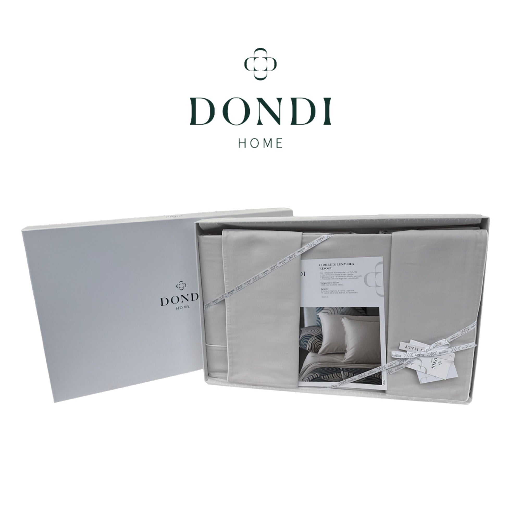DONDI-Completo Letto raso RESORT MATRIMONIALE Vapore